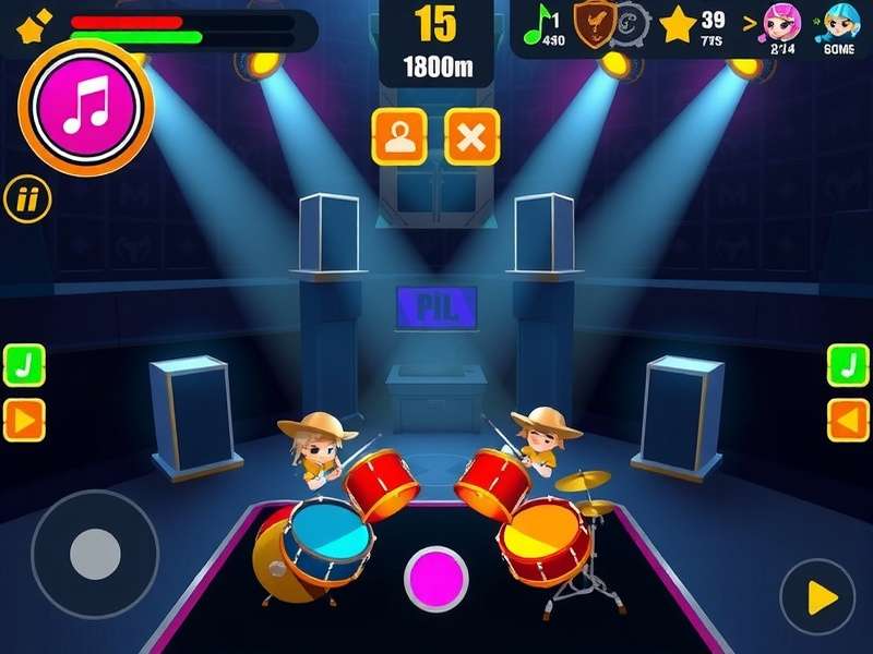 Dhoom Drum Dash community event with players competing